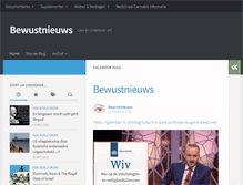 Tablet Screenshot of bewustnieuws.nl